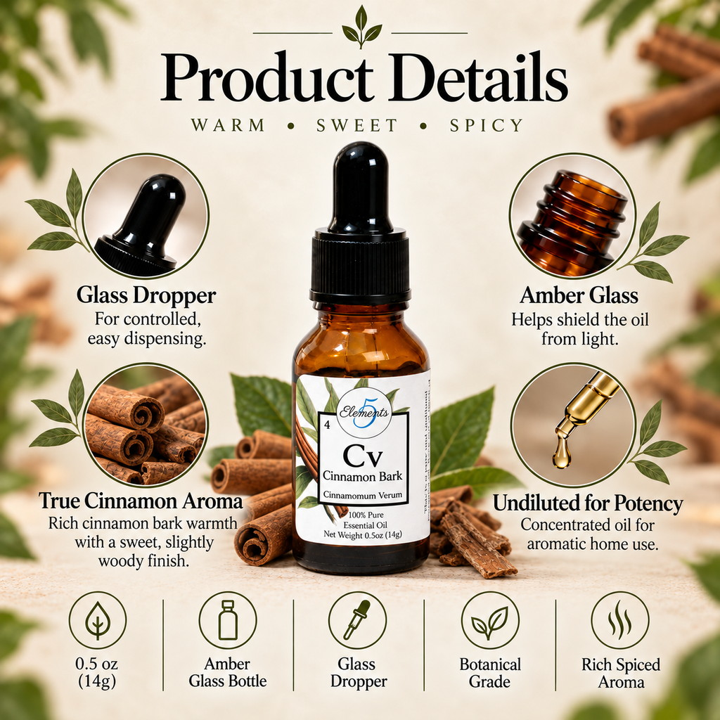 Cinnamon Bark | Essential Oil | Cinnamomum verum