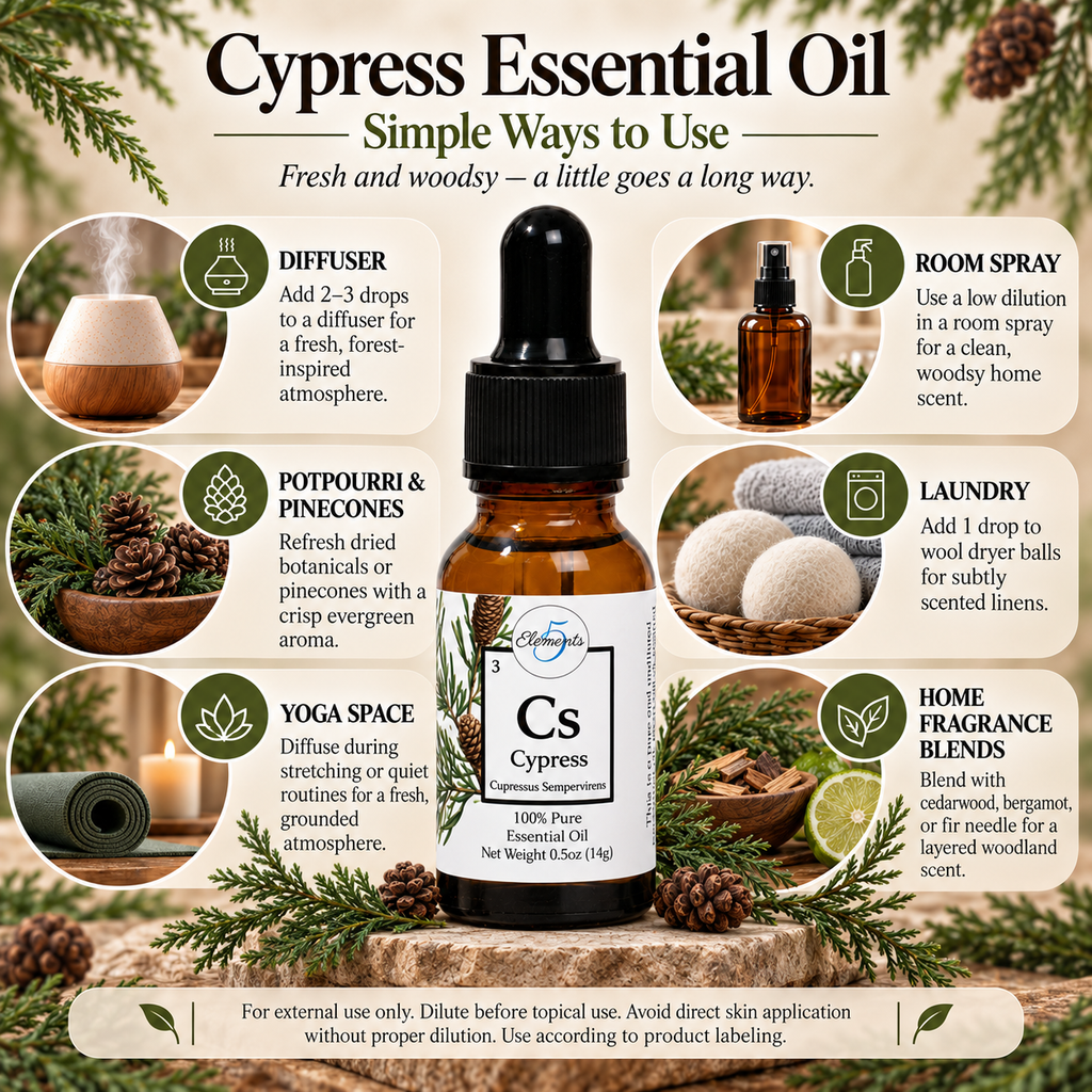 Cypress | Essential Oil | Cupressus sempervirens