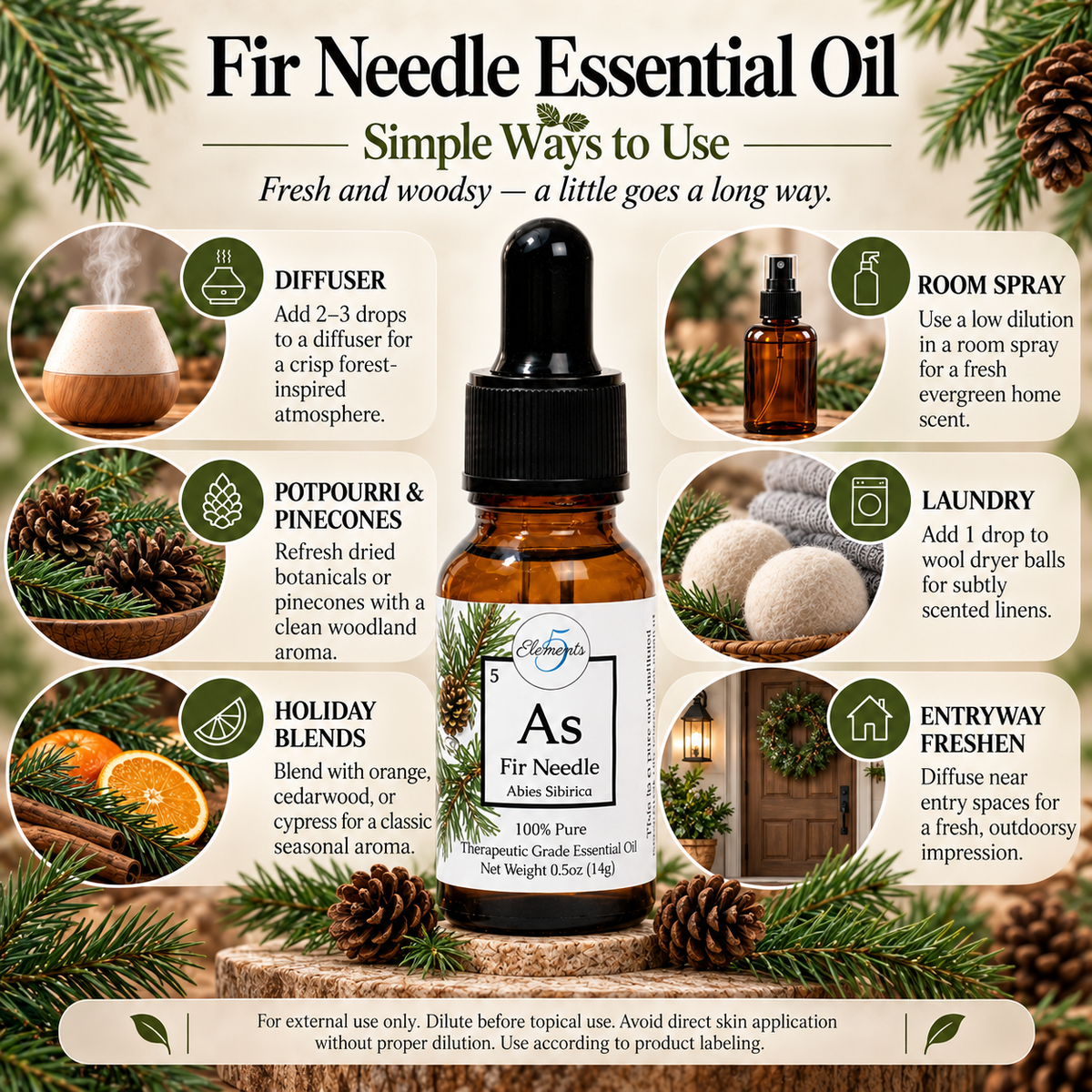 Siberian Fir Needle | Essential Oil | Abies sibirica