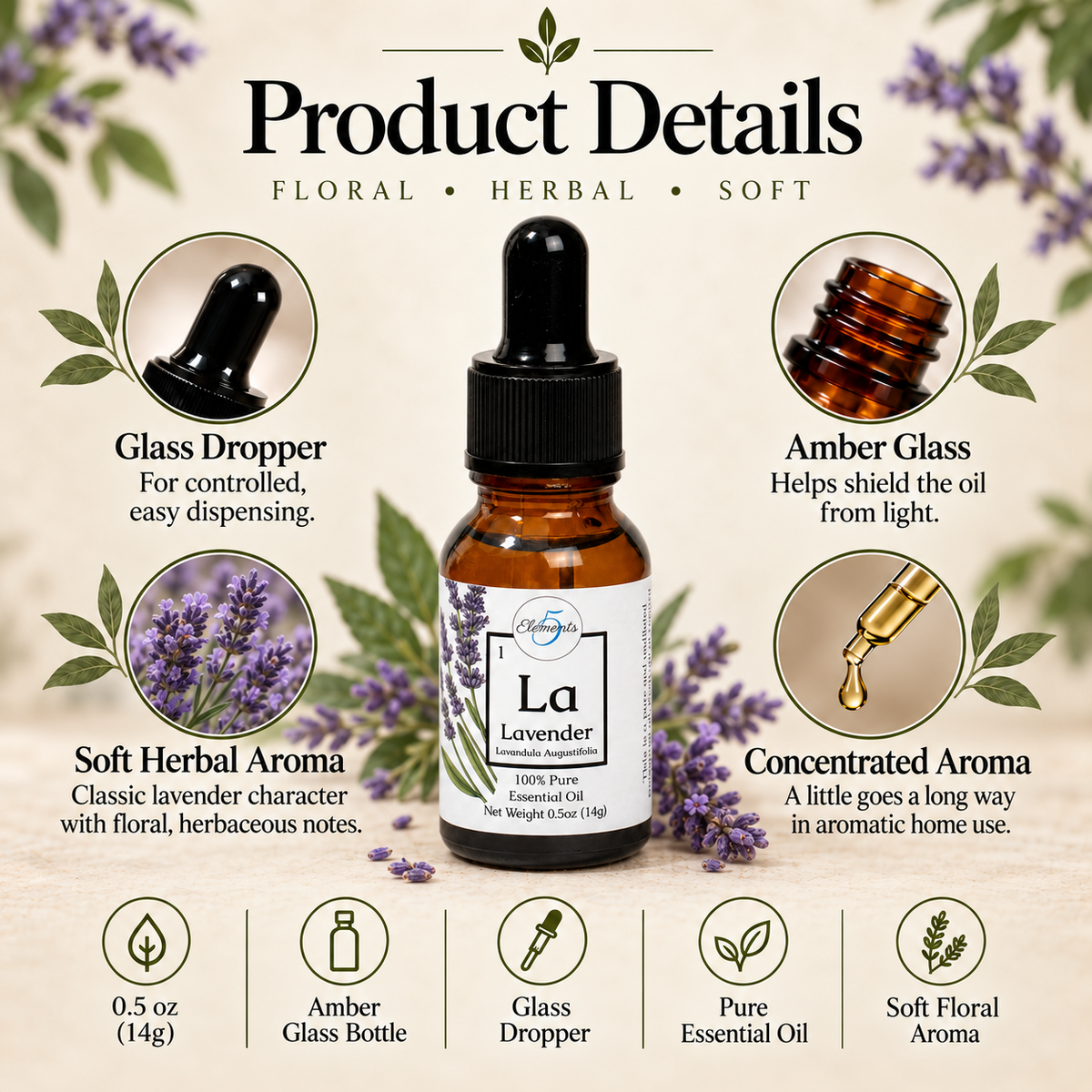 Lavender 40/42 | Essential Oil | Lavandula angustifolia