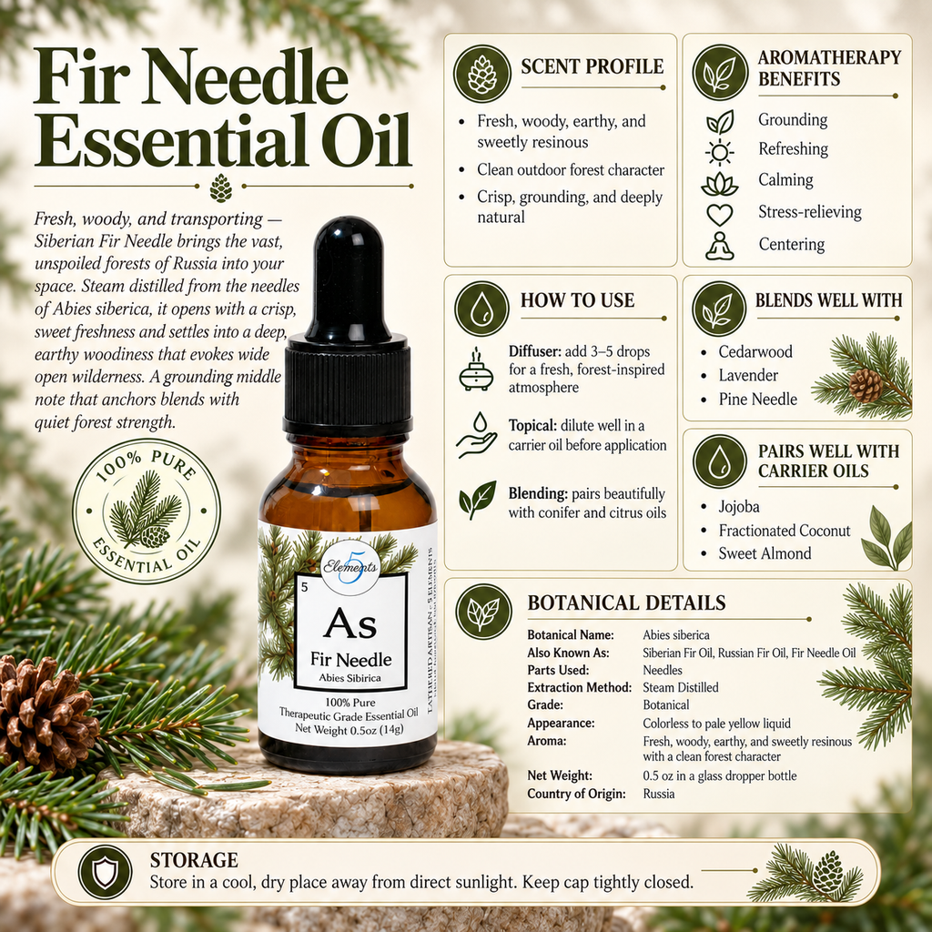 Siberian Fir Needle | Essential Oil | Abies sibirica