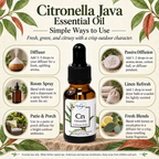 Citronella Java | Essential Oil | Cymbopogon nardus