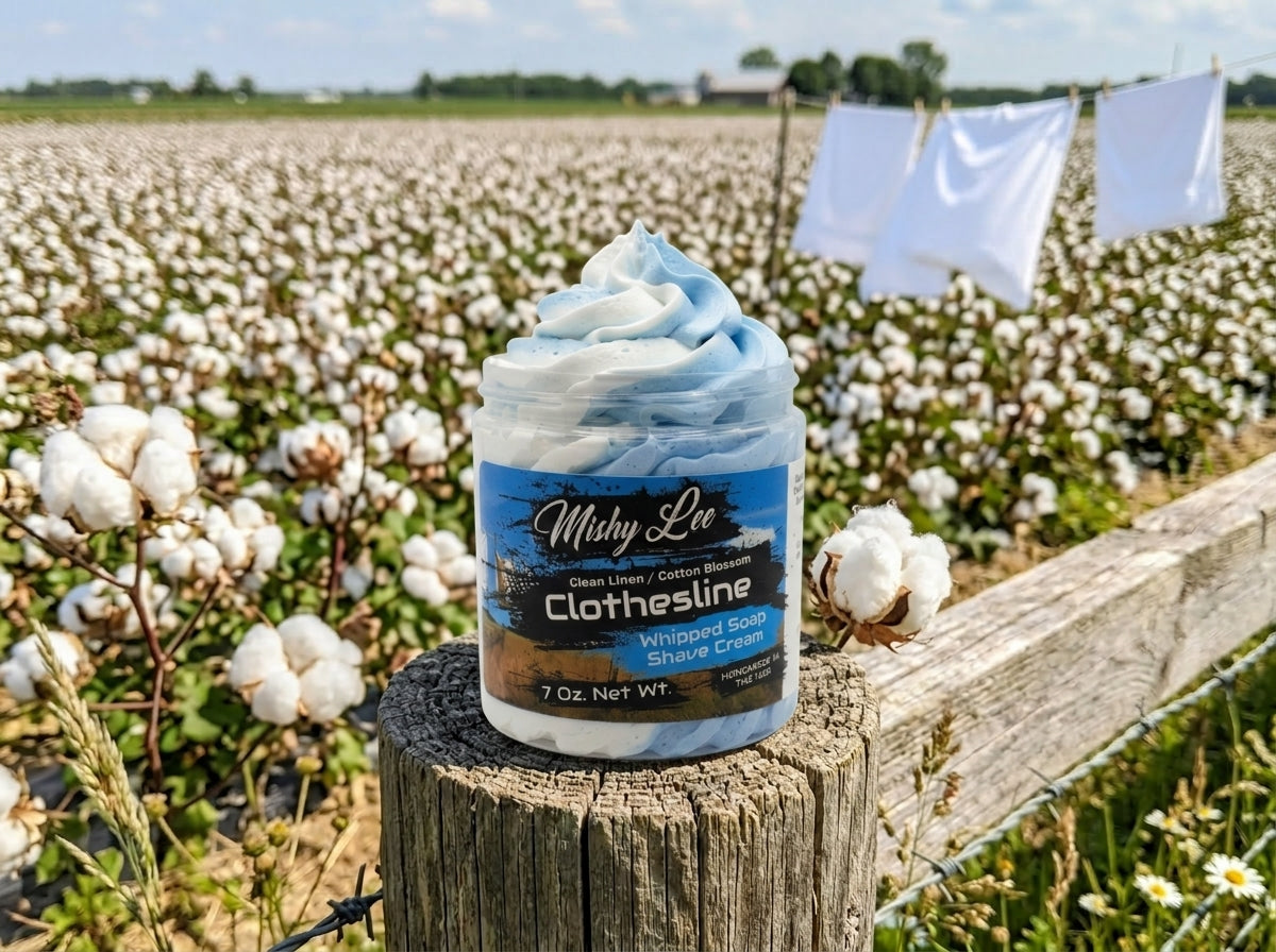 Clothesline Whipped Soap and Shave Cream