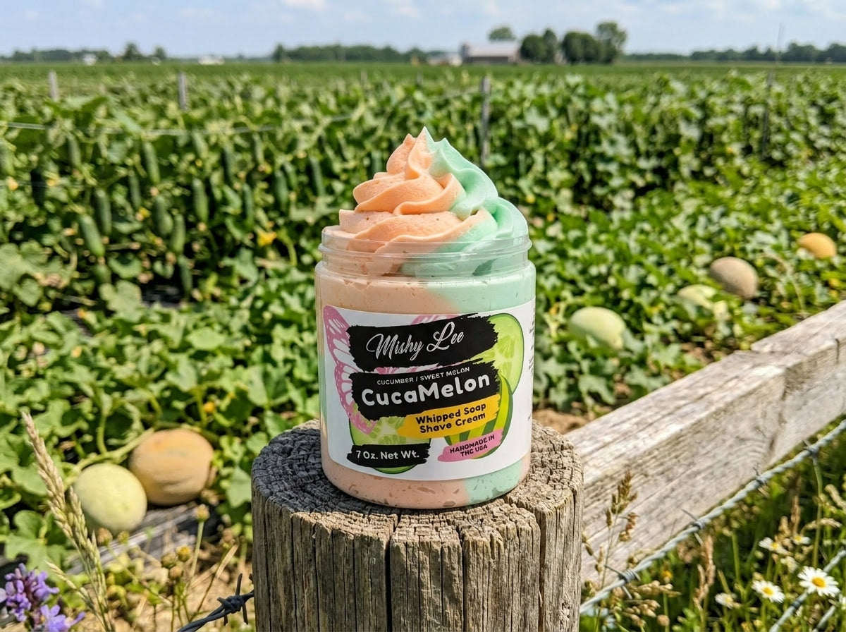 CucaMelon Whipped Soap and Shave Cream