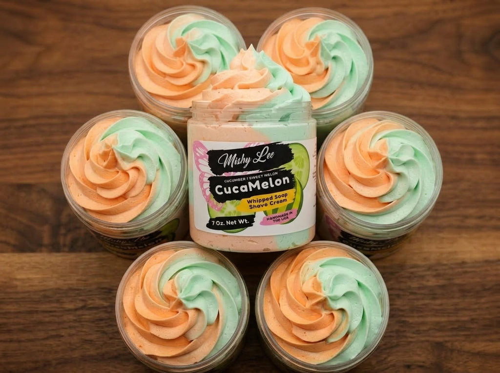 CucaMelon Whipped Soap and Shave Cream