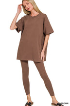 Cotton Round Neck Zenana Set *Multiple Colors*