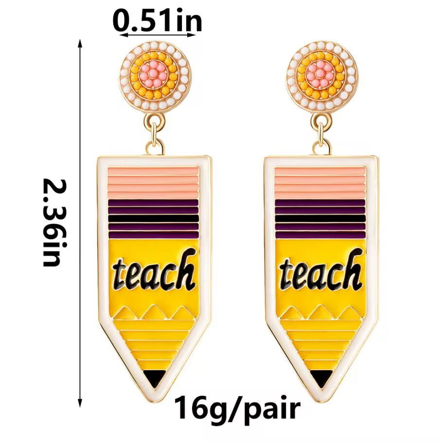 Teacher Earrings