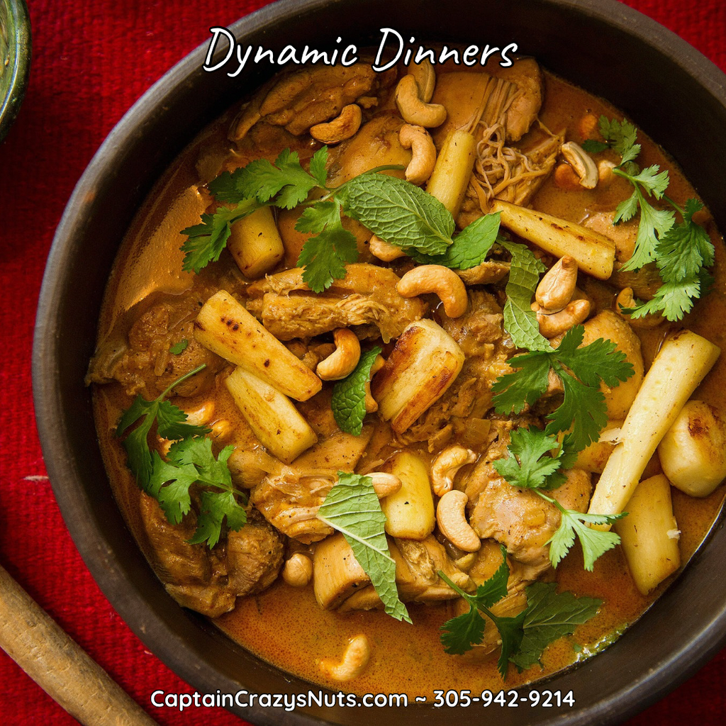 Buttery Garlic, Lemon & Herb Roasted Cashews