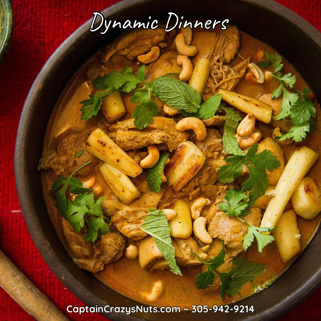 Buttery Garlic, Lemon & Herb Roasted Cashews