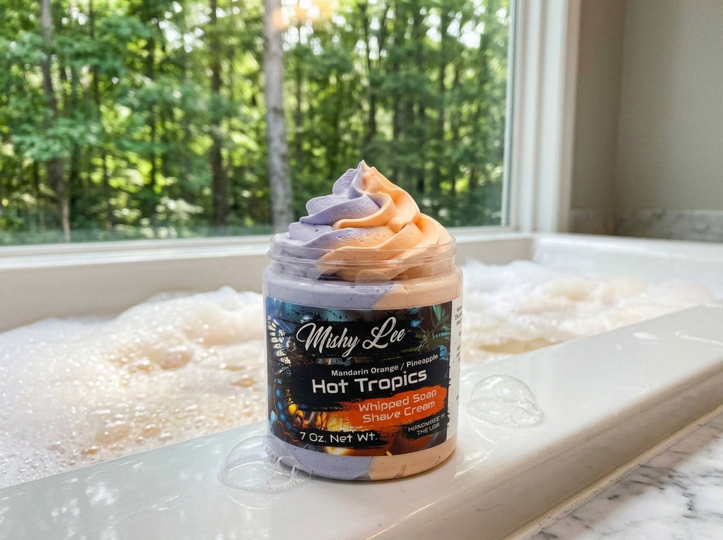 Hot Tropics Whipped Soap and Shave Cream