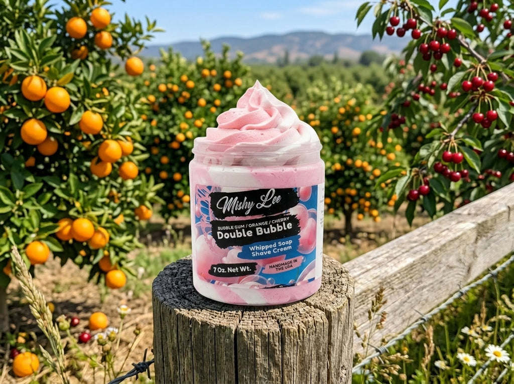 Double Bubble Whipped Soap and Shave Cream