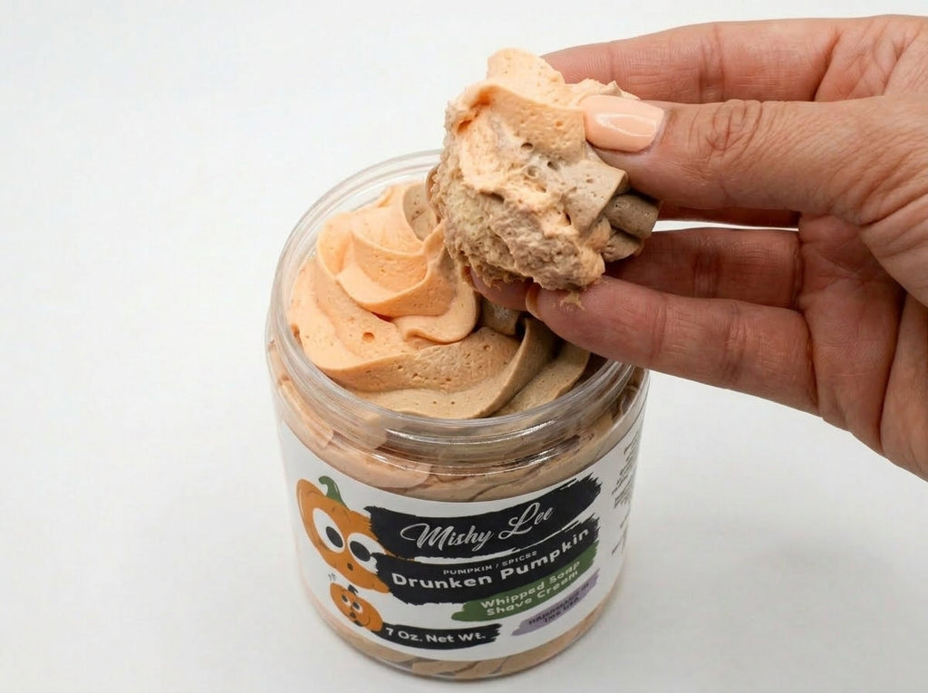 Drunken Pumpkin Whipped Soap and Shave Cream