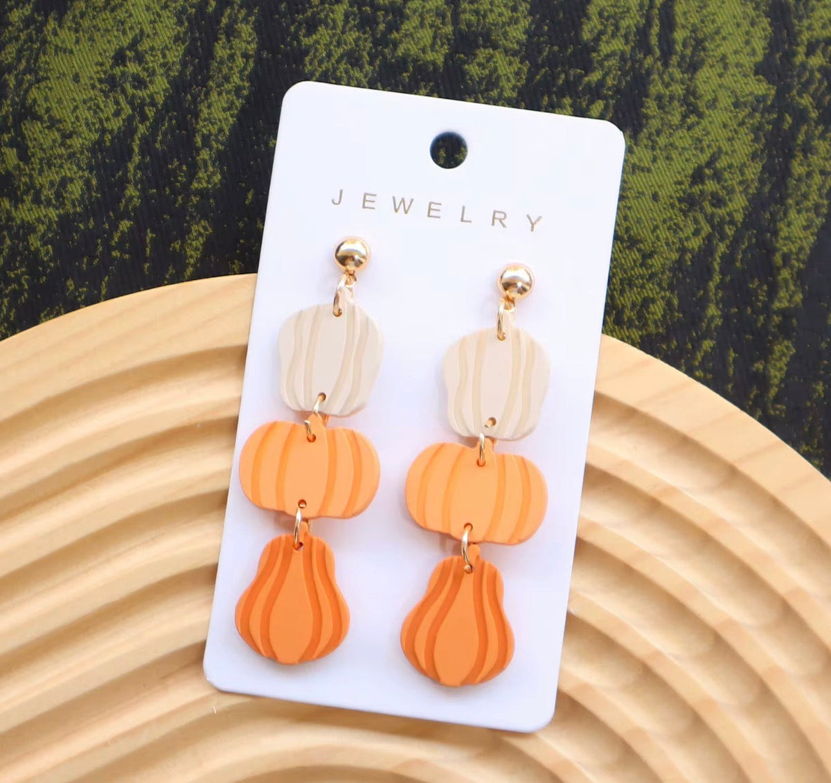 Pumpkin Earrings