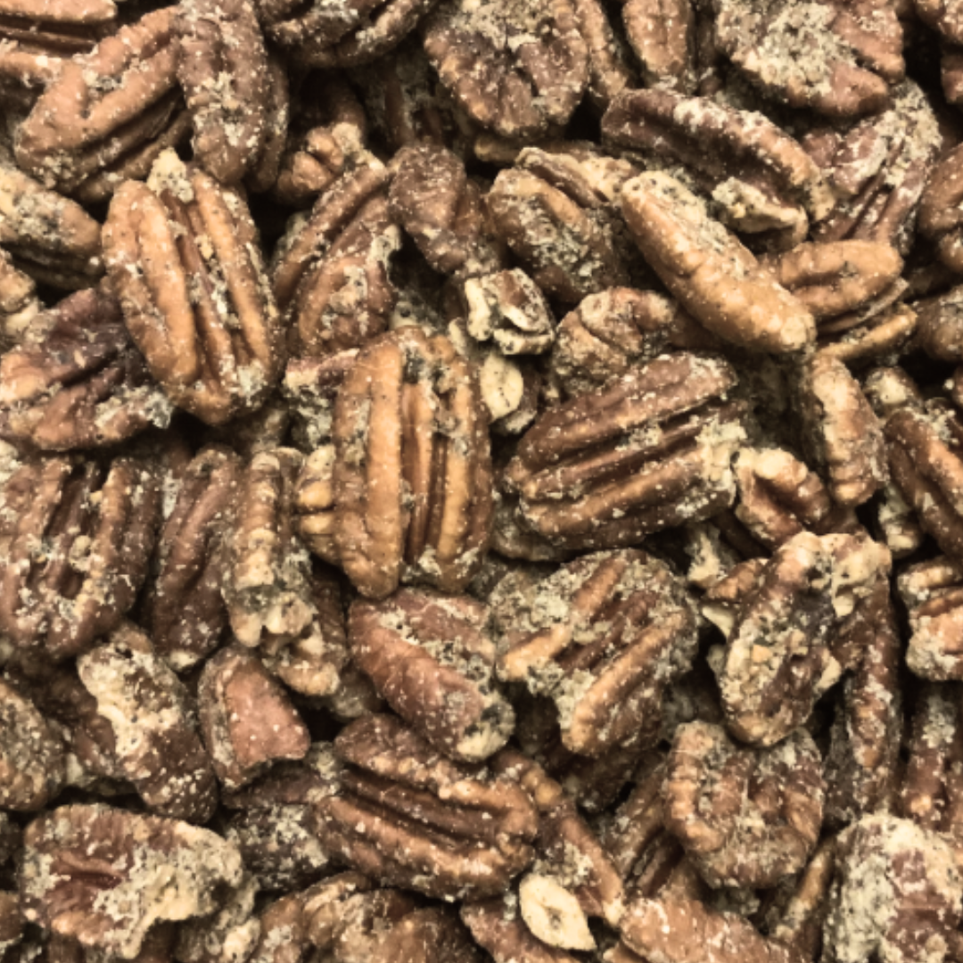 Everything Bagel Roasted Pecans