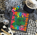Dragons (Green) Neon Mascot Sweatshirt