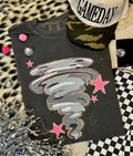 Tornadoes Pink Star Mascot Tee