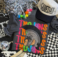 Trojans Neon Mascot Sweatshirt