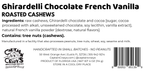 Ghirardelli® Chocolate French Vanilla Roasted Cashews