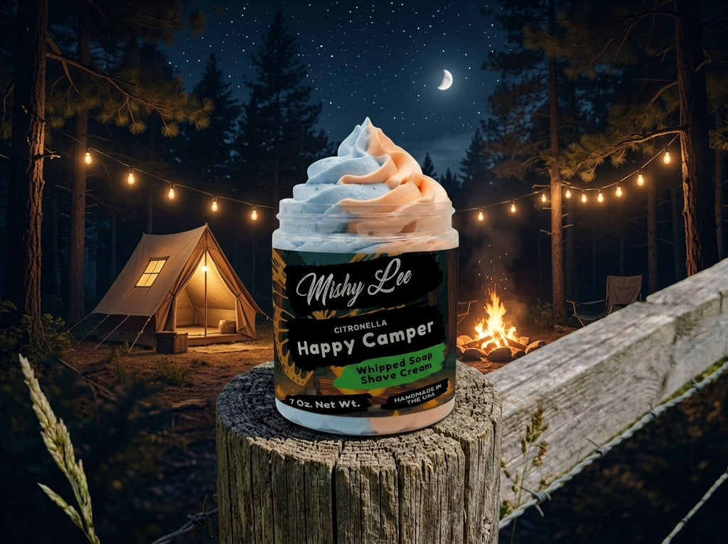 Happy Camper Whipped Soap and Shave Cream