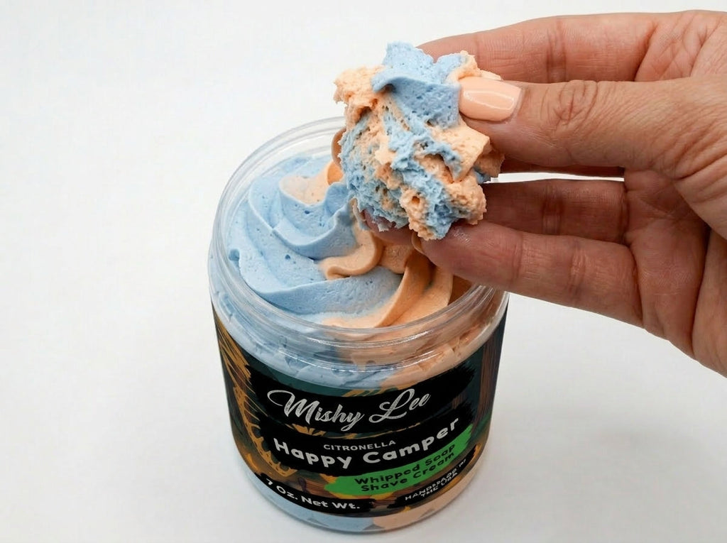 Happy Camper Whipped Soap and Shave Cream
