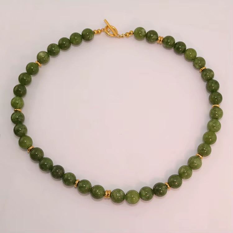 Color Pop Jade Chocker Necklace