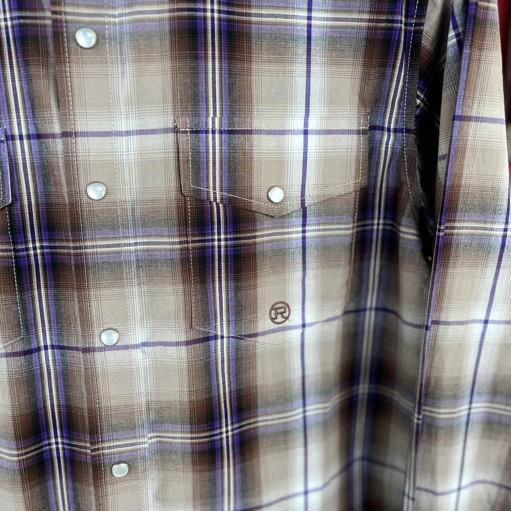 Grey Plaid | Roper Boys