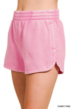 Acid-Wash Dolphin Bottoms Zenana