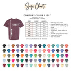 Custom School Spirit Colored Camo Tee
