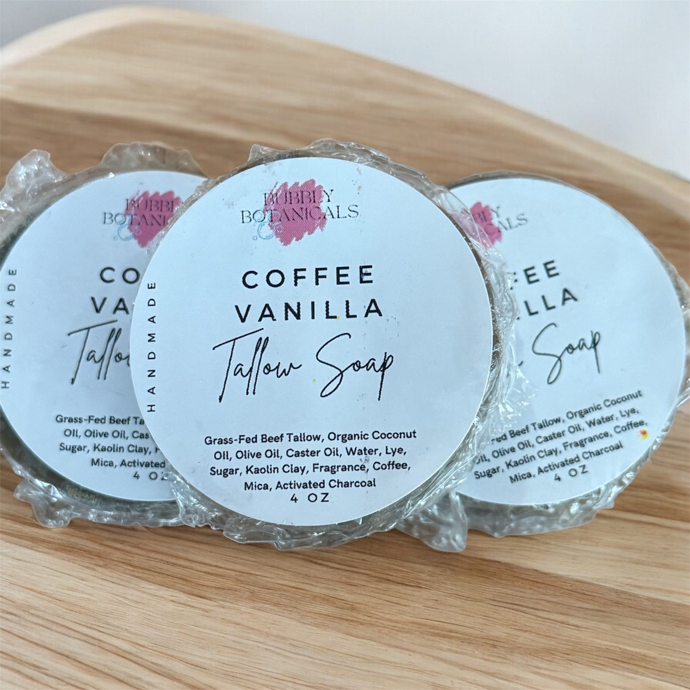 Tallow Mini Soaps – Natural Handmade Tallow Soap Bars for Gift or Travel