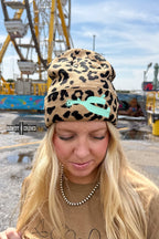 Leopard Spur Beanie