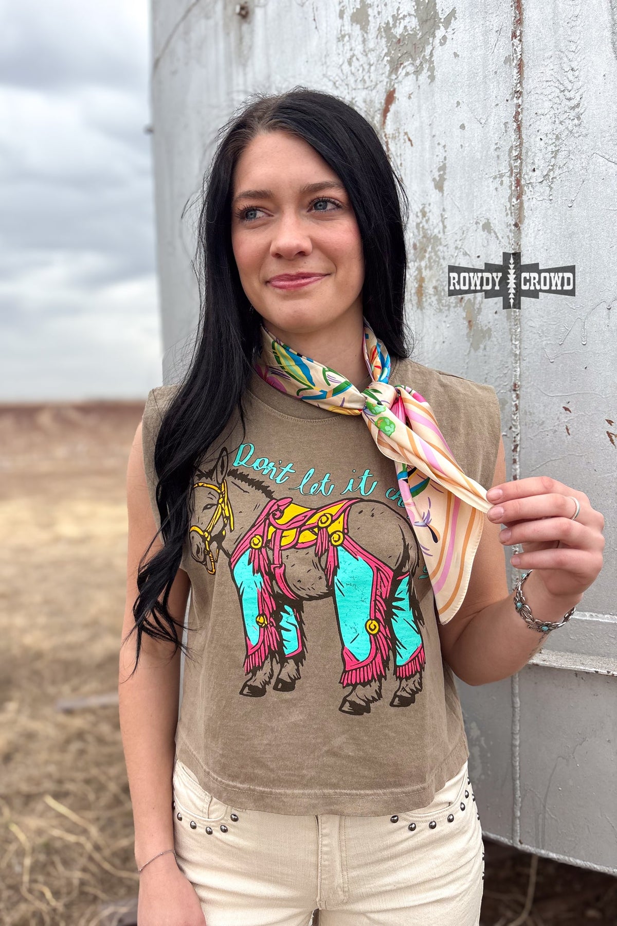 SMALL Fearless Floral Wild Rags