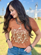 Isabel's Pumpkin Tee