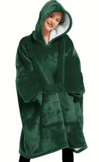 COMFY COZY HOODED BLANKET SNUGGY