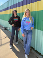 Neon Boot Stitch Sweatshirt