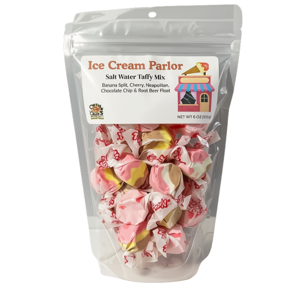 Ice Cream Parlor Salt Water Taffy Mix | Nostalgic Ice Cream Flavors