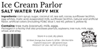 Ice Cream Parlor Salt Water Taffy Mix | Nostalgic Ice Cream Flavors