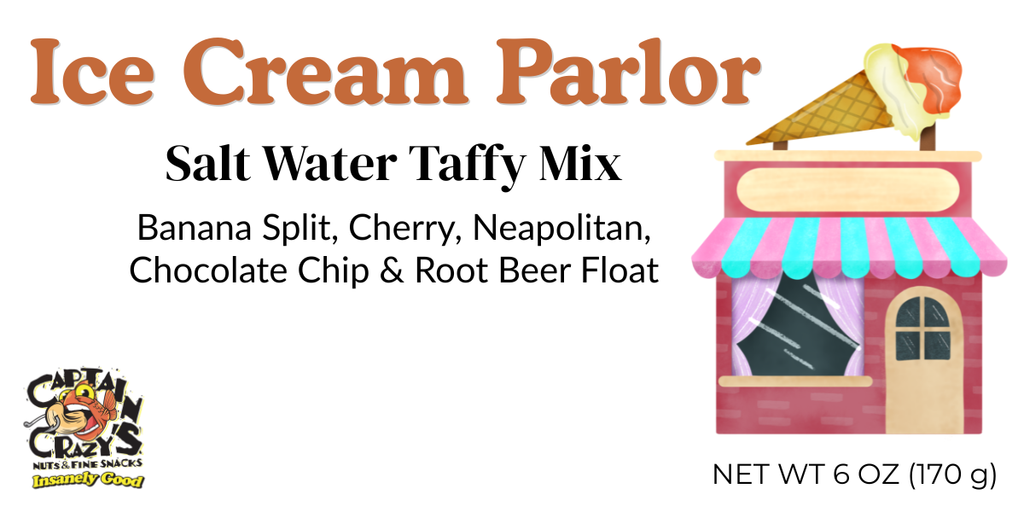 Ice Cream Parlor Salt Water Taffy Mix | Nostalgic Ice Cream Flavors