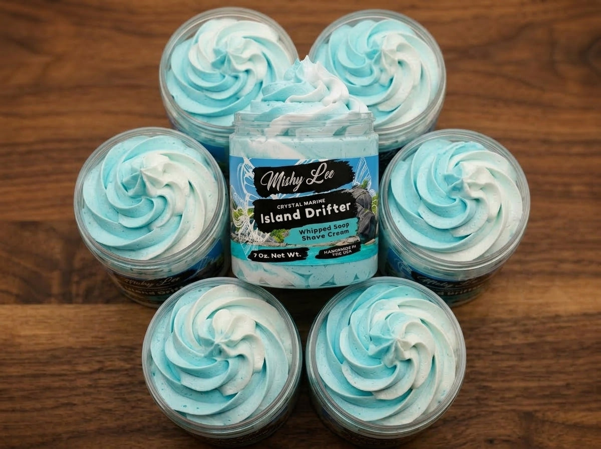 Island Drifter Whipped Soap and Shave Cream