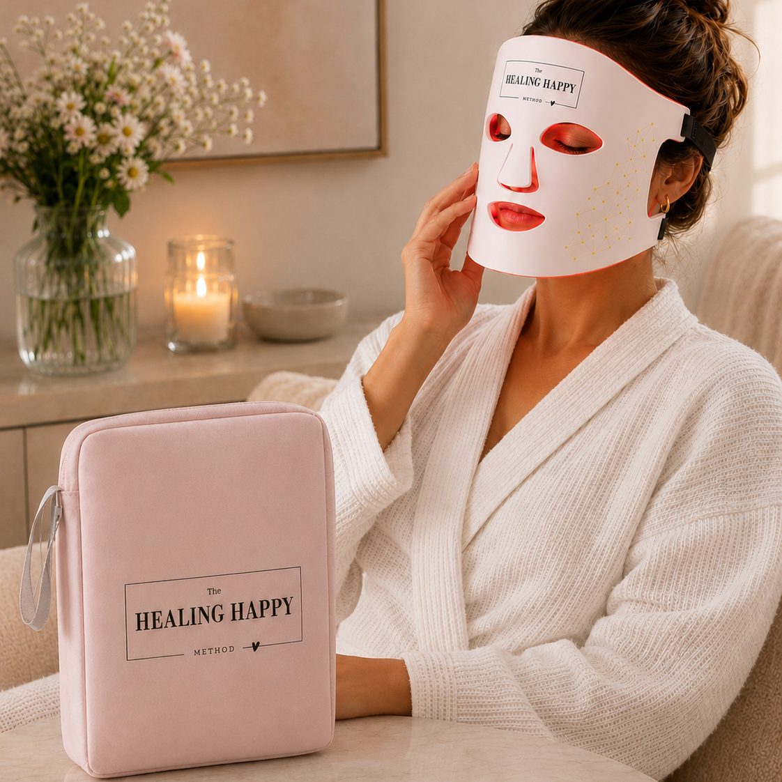 LED Mask Storage & Travel Case | Fits Luxe & Sola LED Face Masks