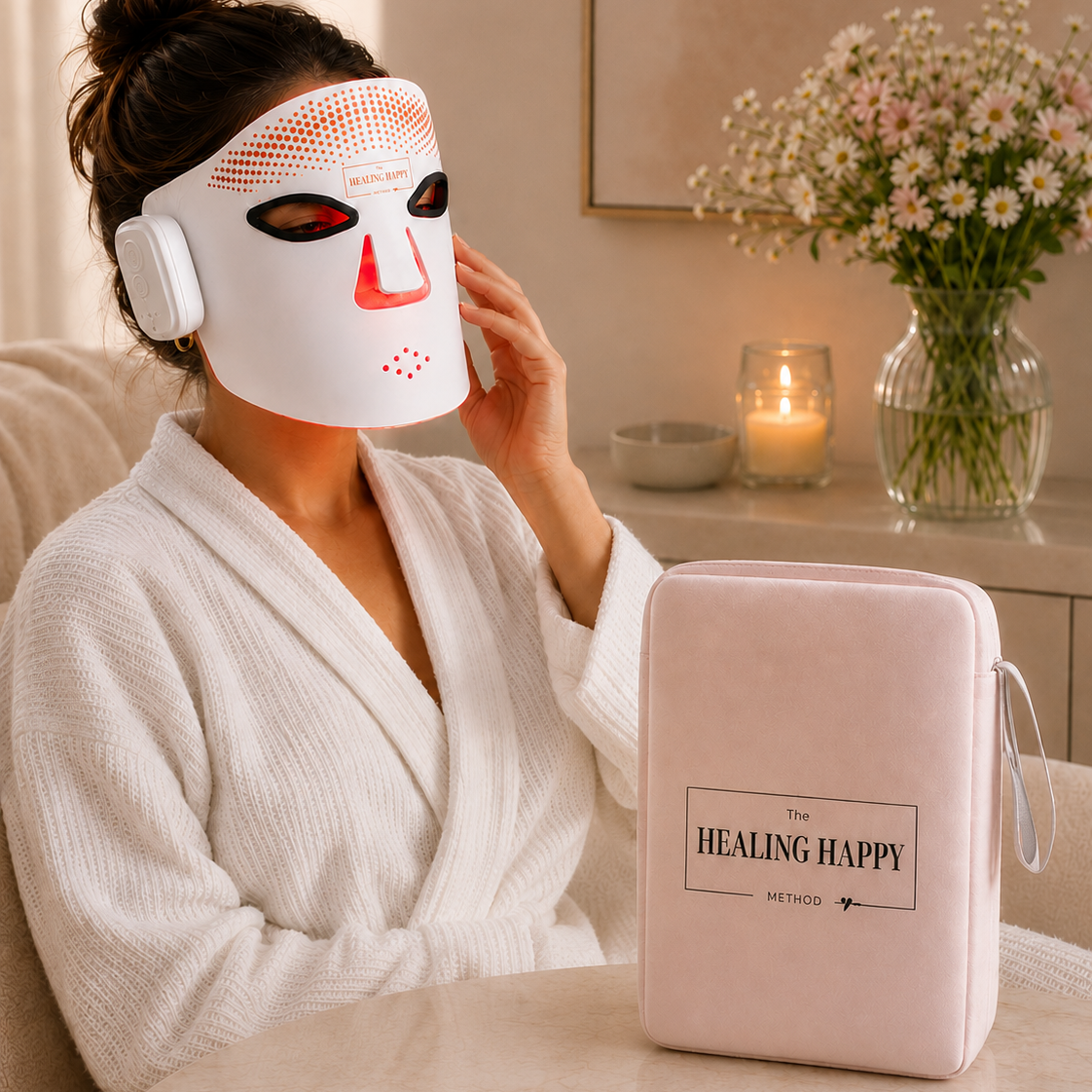 LED Mask Storage & Travel Case | Fits Luxe & Sola LED Face Masks