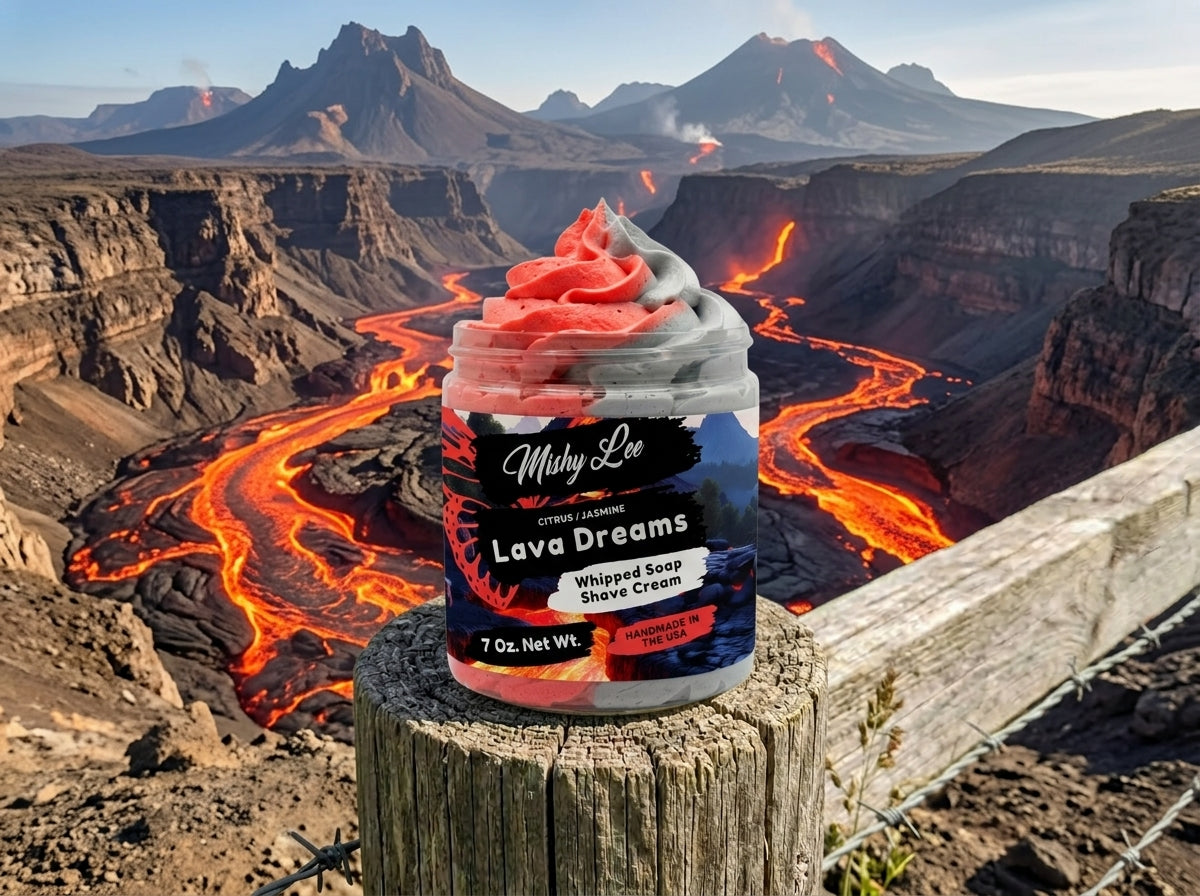 Lava Dreams Whipped Soap and Shave Cream
