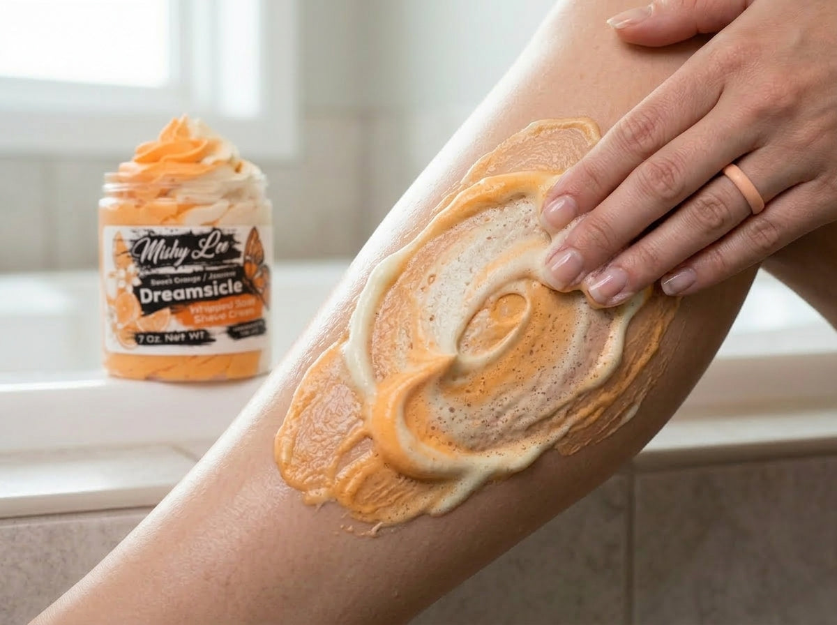 Dreamsicle Whipped Soap and Shave Cream