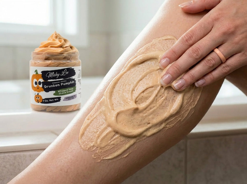 Drunken Pumpkin Whipped Soap and Shave Cream