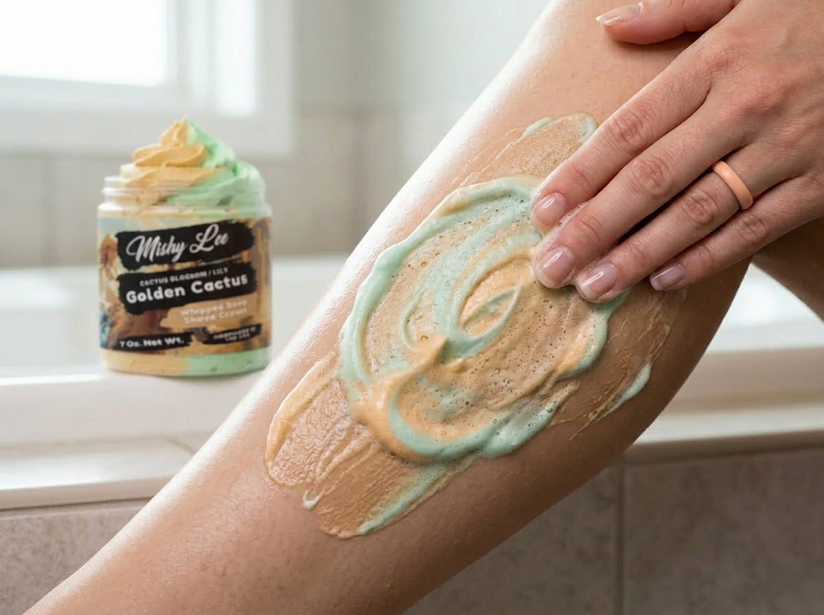 Golden Cactus Whipped Soap and Shave Cream