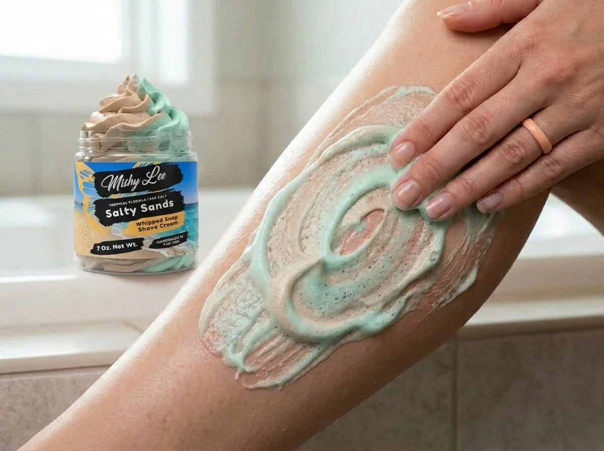 Salty Sands Whipped Soap and Shave Cream