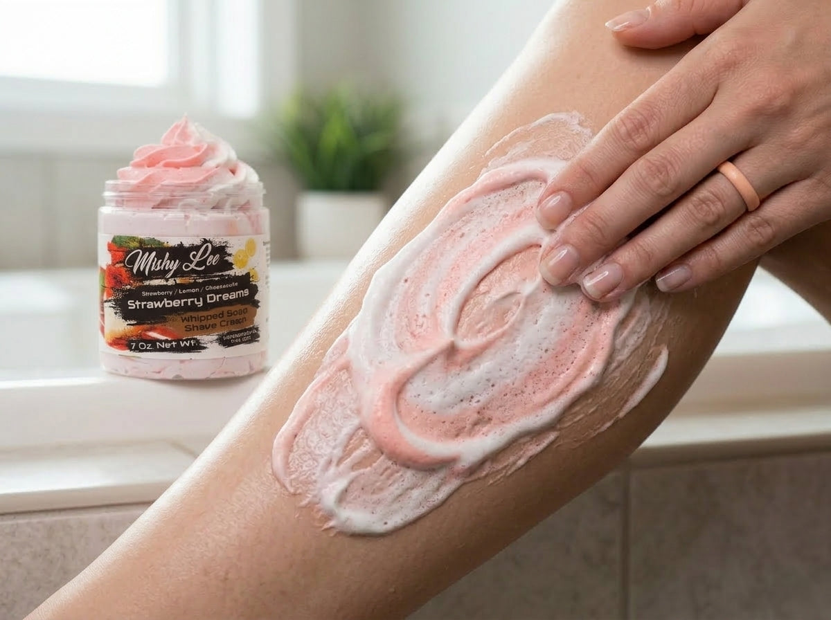 Strawberry Dreams Whipped Soap and Shave Cream