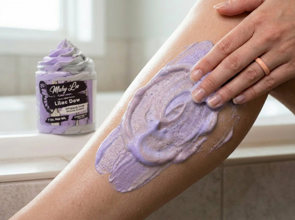 Lilac Dew Whipped Soap and Shave Cream