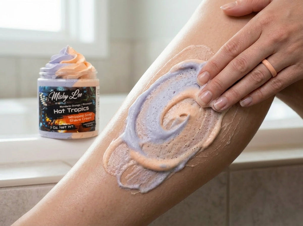 Hot Tropics Whipped Soap and Shave Cream