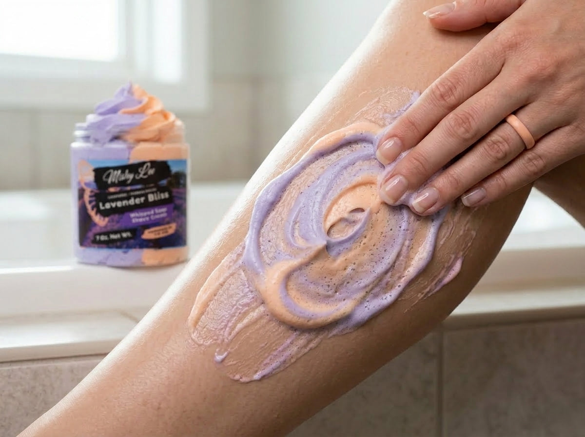 Lavender Bliss Whipped Soap and Shave Cream