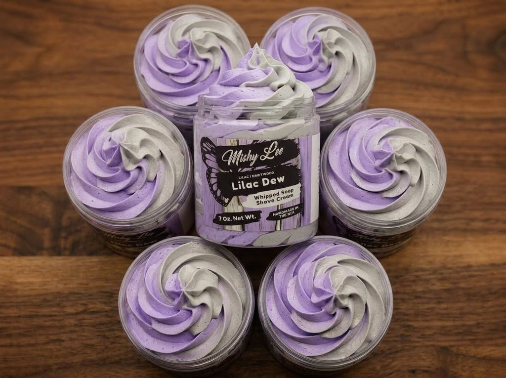Lilac Dew Whipped Soap and Shave Cream